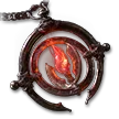 Igniferis Crimson Amulet